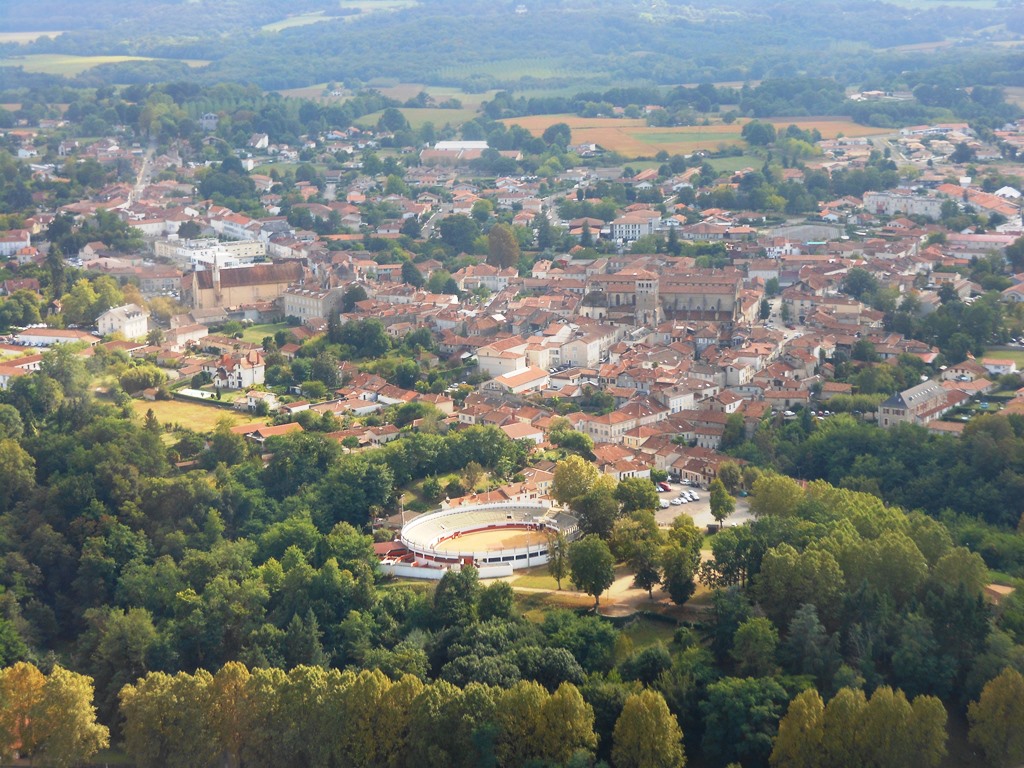 Célia LalanneSaint-Sever vue aérienne