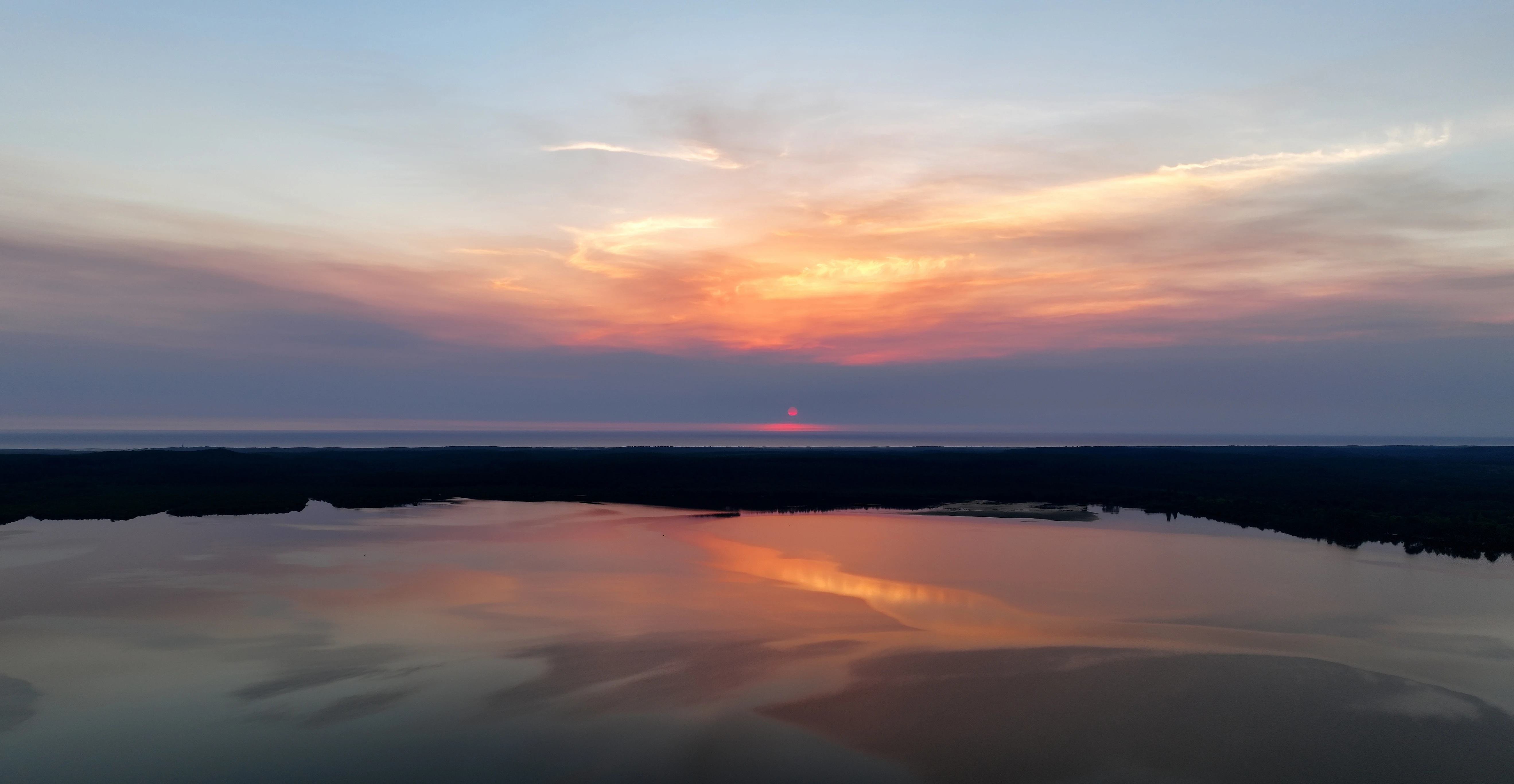 Sunset Lac de Léon Landes.jpg