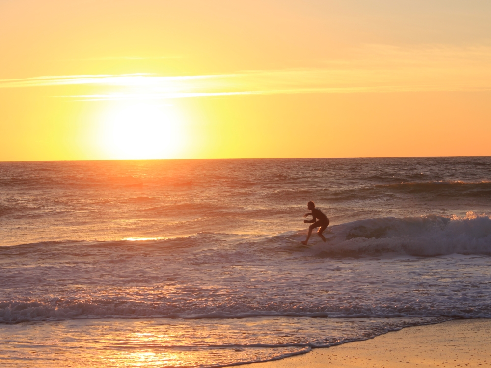 Seignosse TourismePlage du Penon sunset