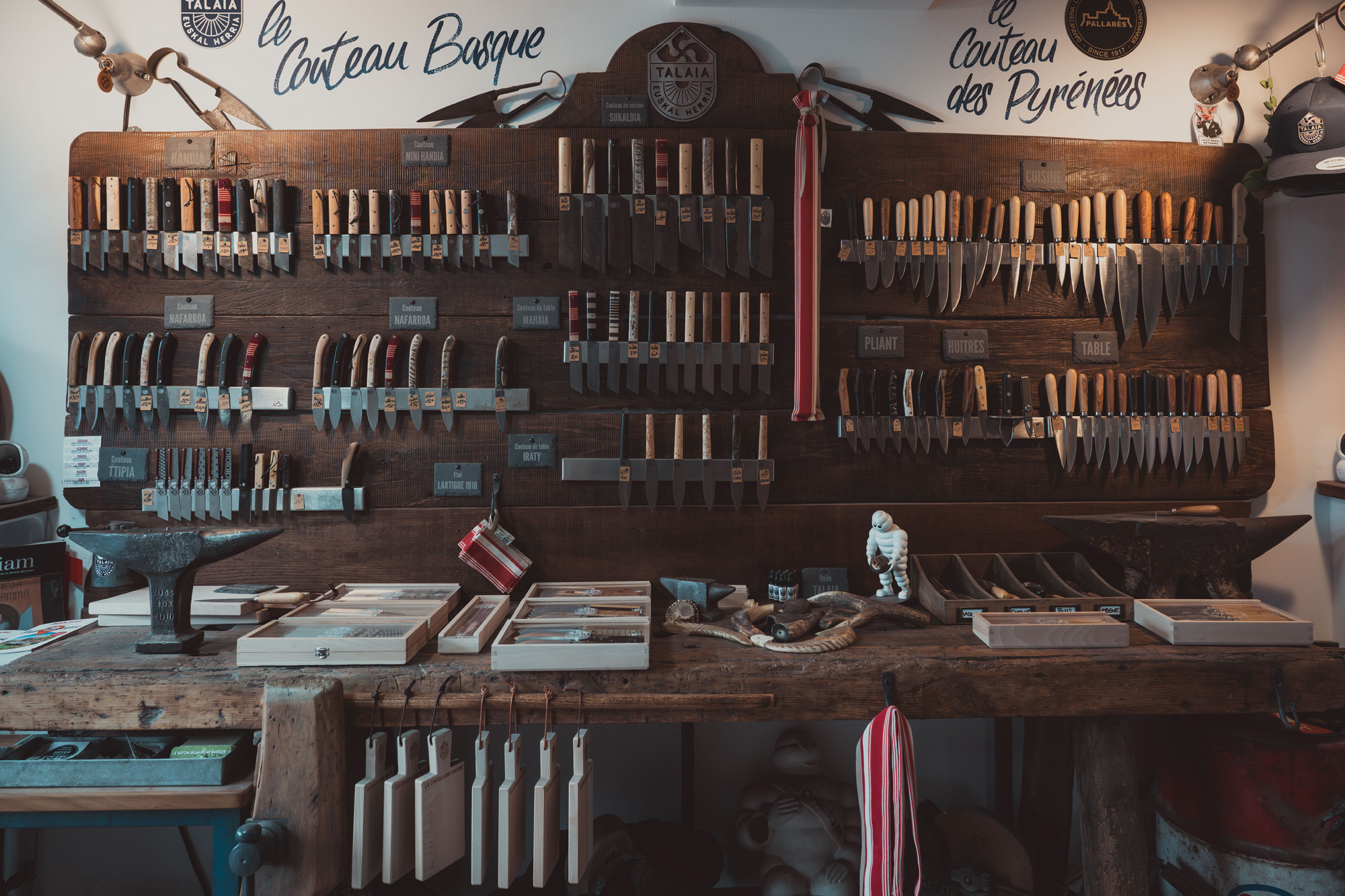 MATHIEU MARTINESTALAIA Coutellerie basque artisanale Anglet Pays Basque