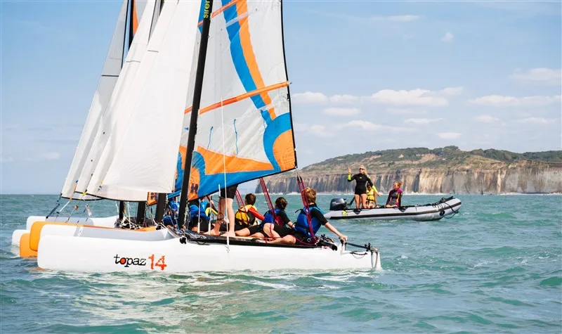 École de voile de Quiberville