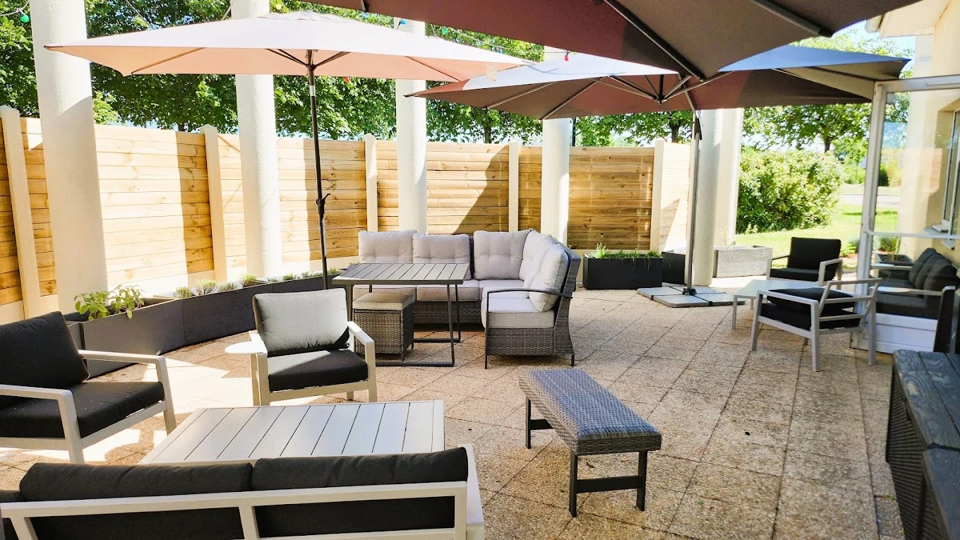 terrasse del'hotel
