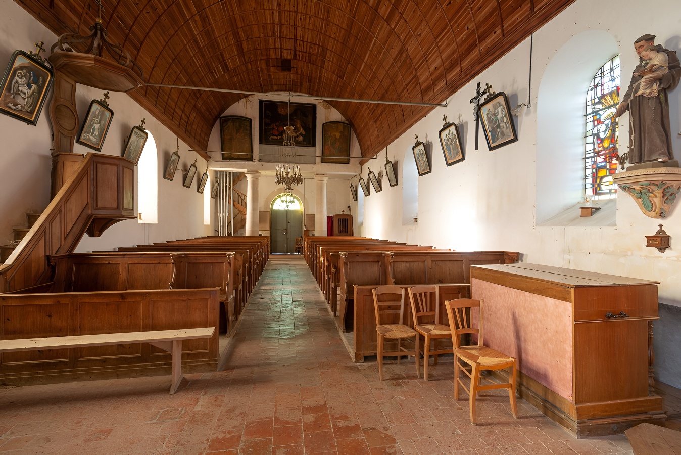 Julien BoisardÉGLISE NOTRE DAME- VAUDELOGES Intérieur