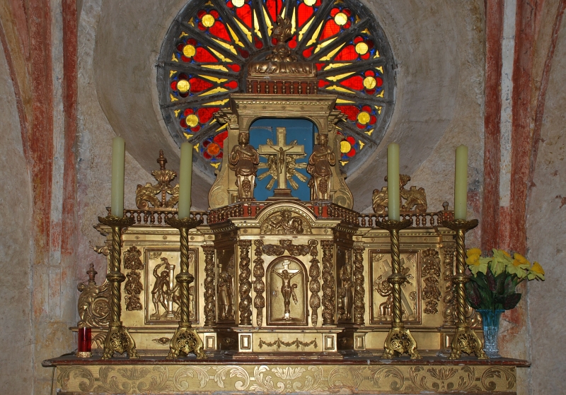 PNRLGVert - Autel, détail tabernacle copie