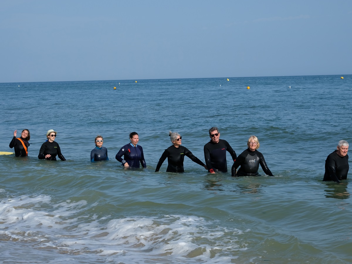 vdnvoile de nacre - marche aquatique