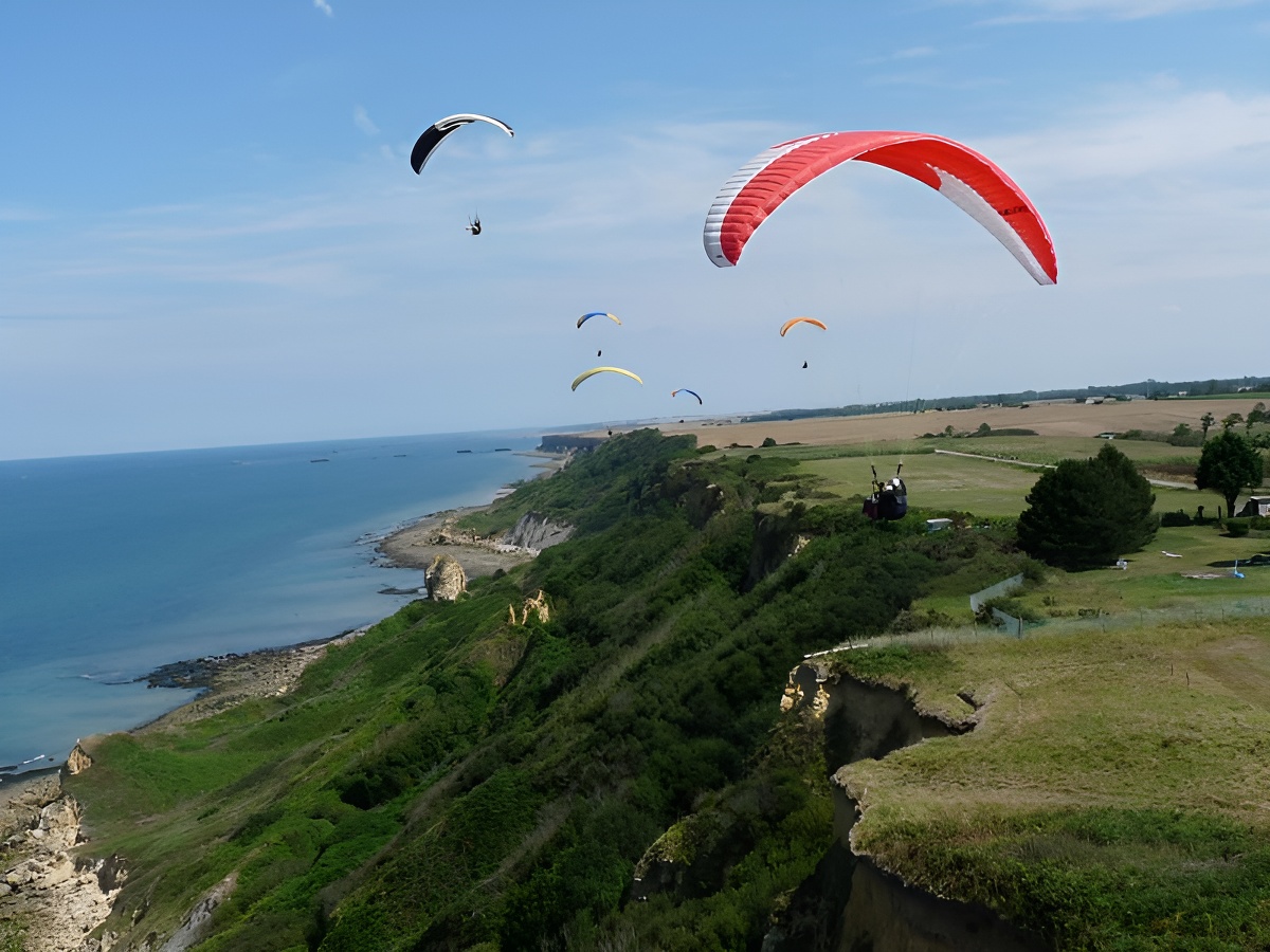 BellesortVol parapentes Calvados (1)