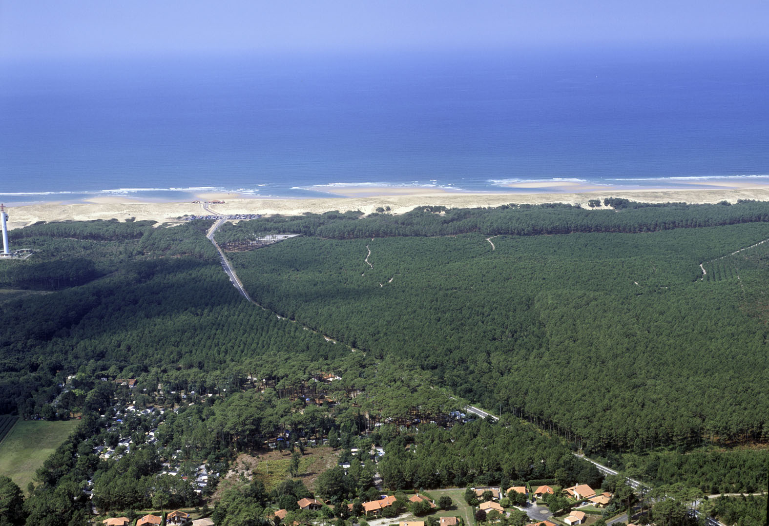 Camping MoisanCamping Moisan_Messanges_landes atlantique sud_vue aerienne