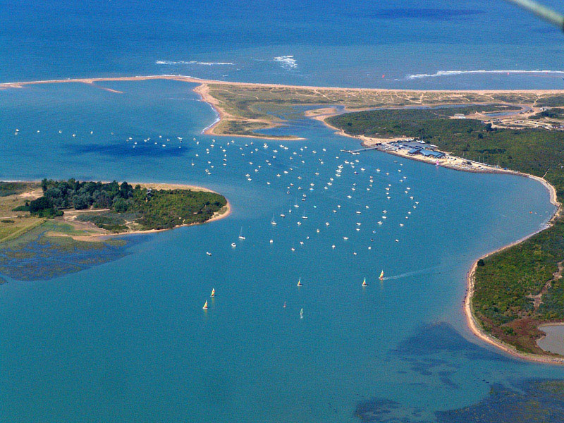 S. GuichardVue aérienne de la Baie de Sallenelles