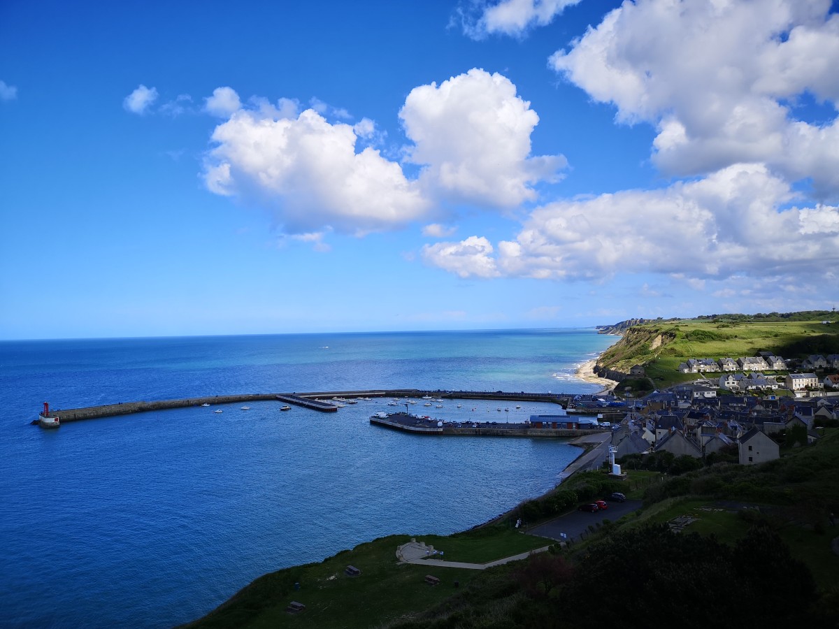 Calvados AttractivitéVue sur le port de Port en Bessin