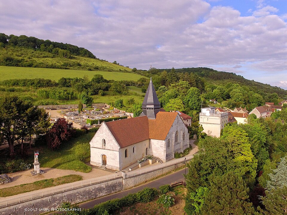 église sainte radegonde de giverny
